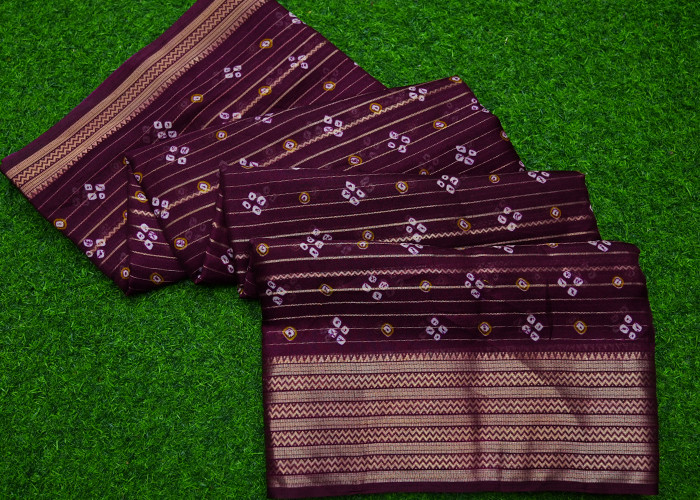 Bandhani sarees VS BS007