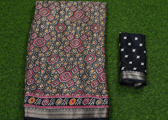 Azarak printed sarees VS AS001
