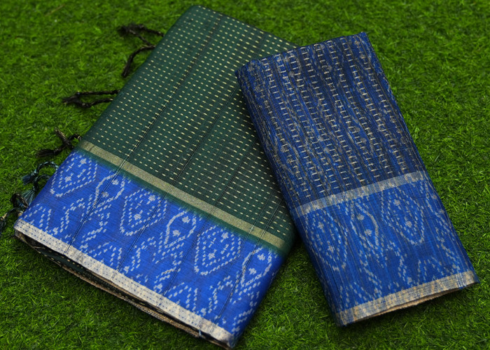 Khadi Silk Sarees with Rajkot Borders  VS KS003