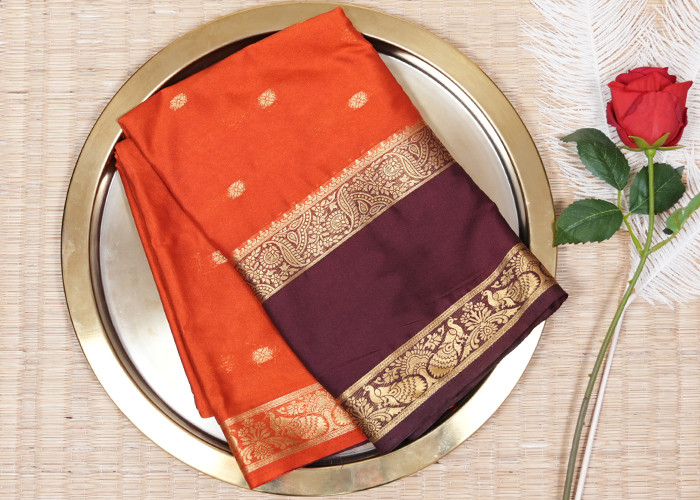 Mysore Crape Sarees VS MC001