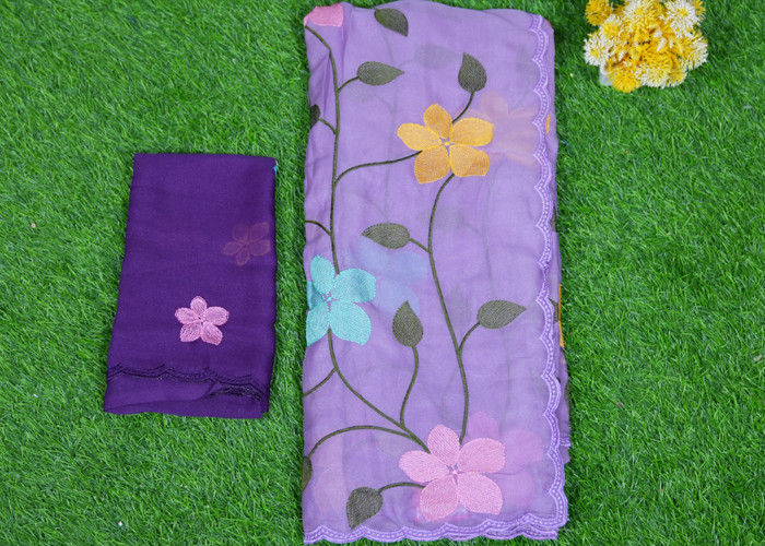 Georgette sarees VS GS0016