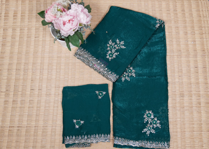 Party Wear Sarees with Work sarees VS NS004