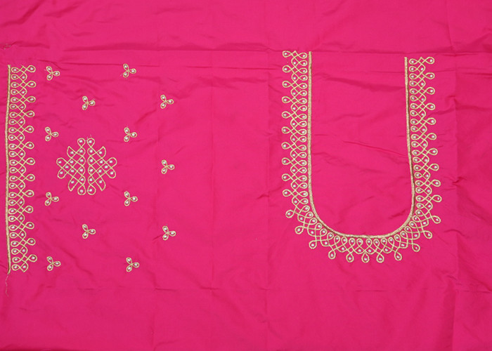 computer work blouse designs VS CB0085