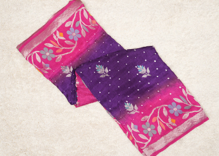 Bandhani sarees VS BS006
