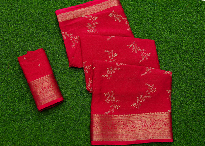 Benny Georgette Sarees VS BS0019