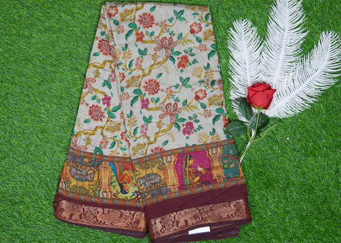 Mal Silk Saree VS MS001