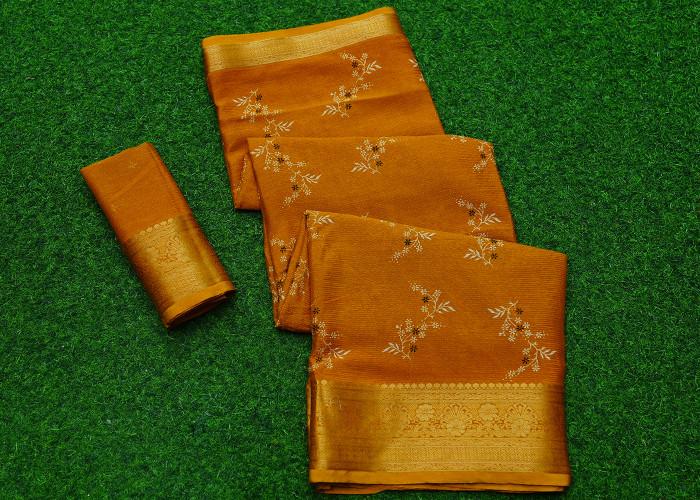 Benny Georgette Sarees VS BS0023