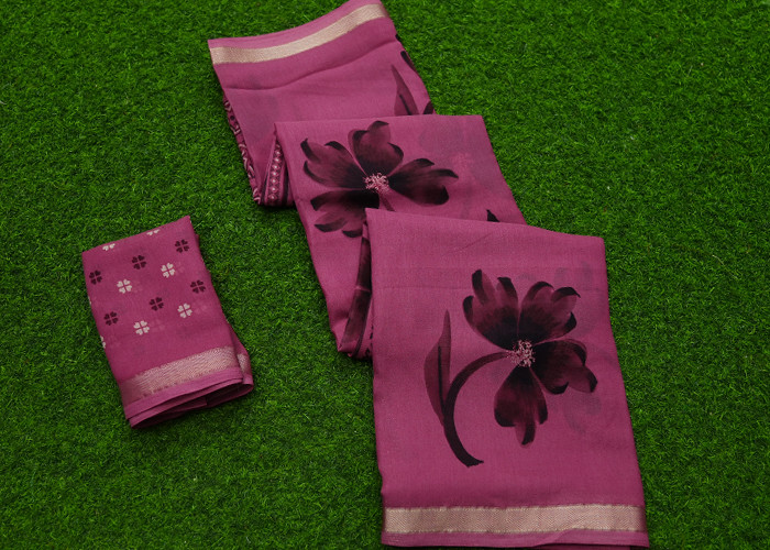 Georgette sarees VS GS0046