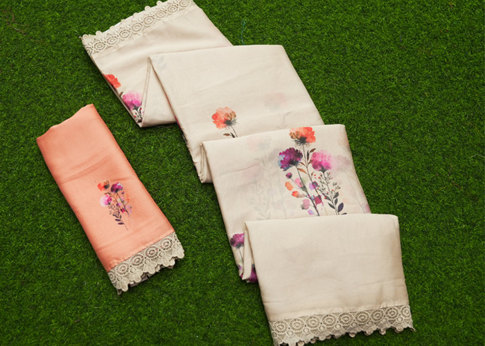 Georgette sarees VS GS0041