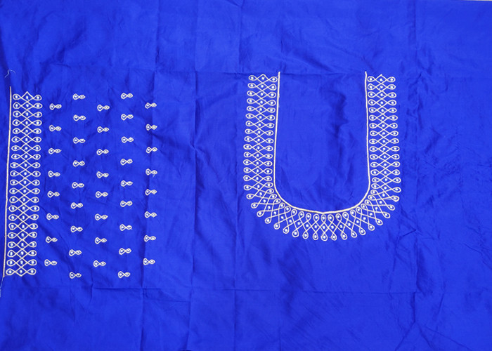 computer work blouse designs VS CB0041