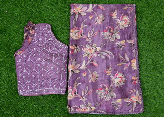Ready made blouse sarees VS RS007