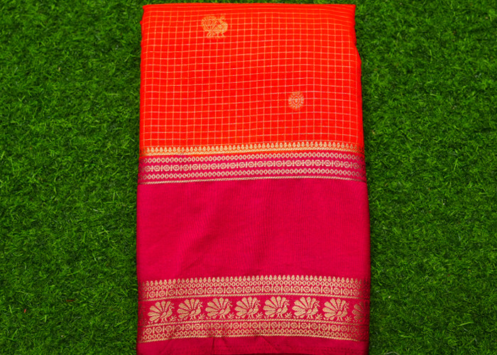 Gap border sarees VS GS007
