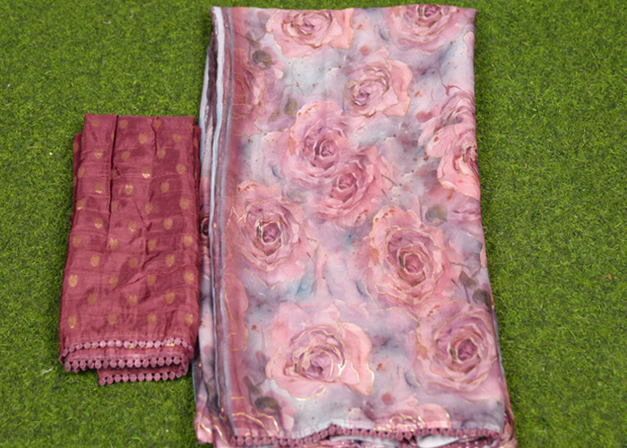 Chiffon sarees VS CS008