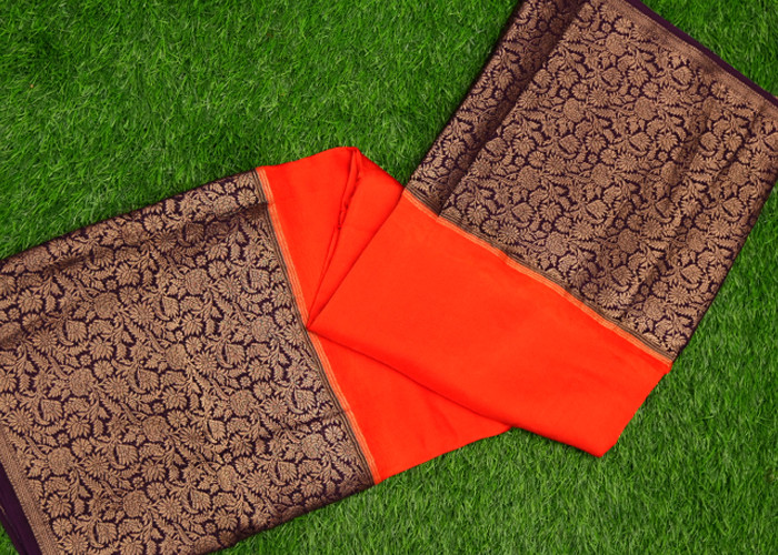 Crape sarees VS CS001