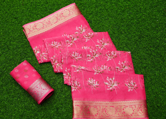 Georgette sarees VS GS0040