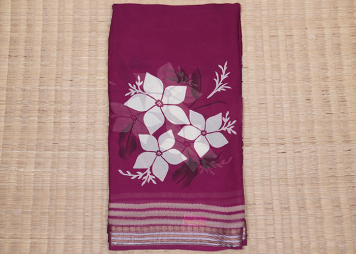 Chiffon sarees VS CS007