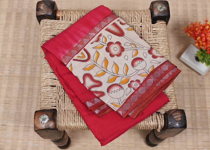 kalamkari sarees VS KS008