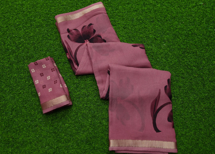 Georgette sarees VS GS0044