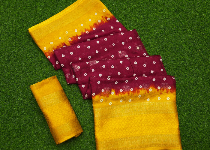 Bandhani sarees VS BS0015