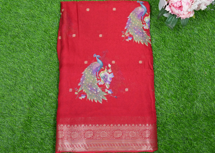 Georgette sarees VS GS0018