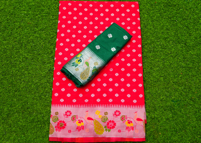 Bomboo Silk Sarees VS BS007