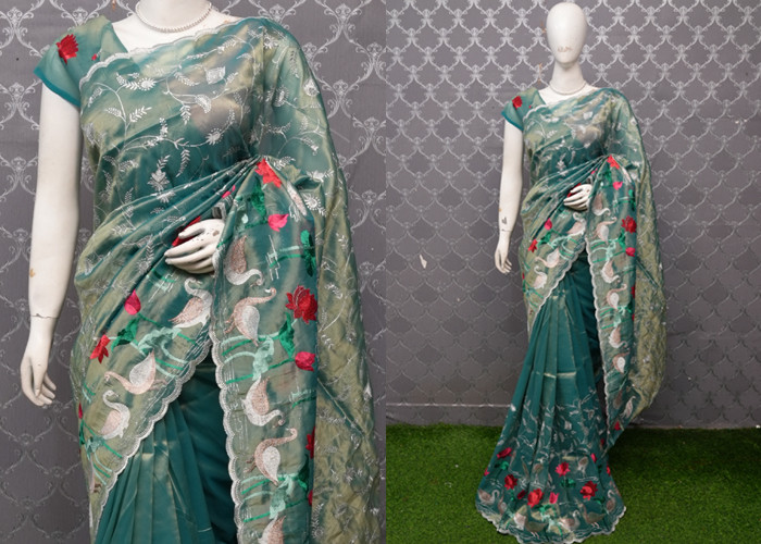 Tissue sarees VS TS005