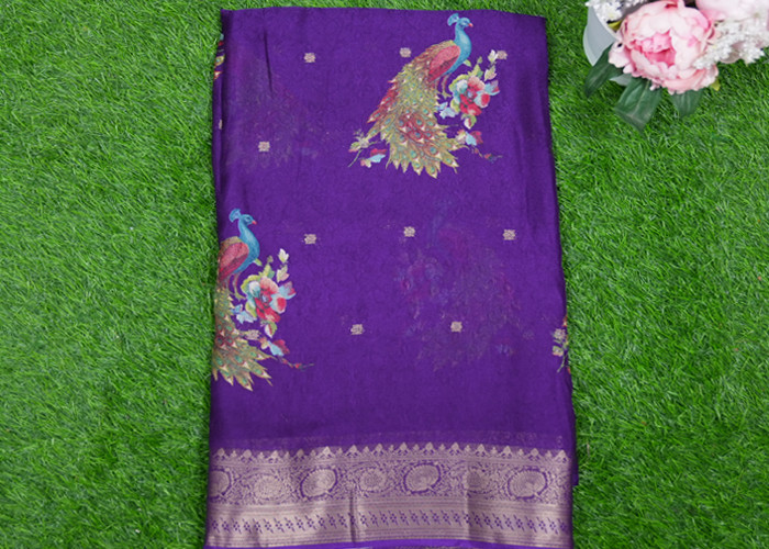 Georgette sarees VS GS0021