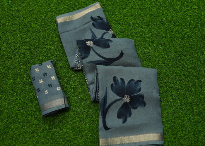 Georgette sarees VS GS0045