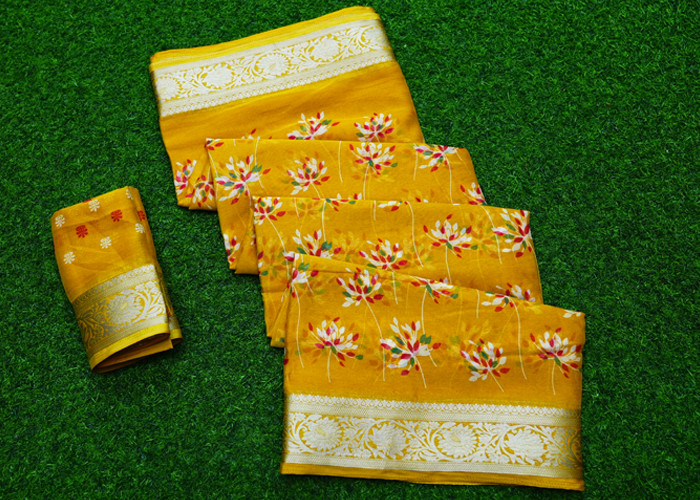 Georgette sarees VS GS0036